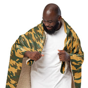 Flora Mountain Russian CAMO Sherpa Blanket