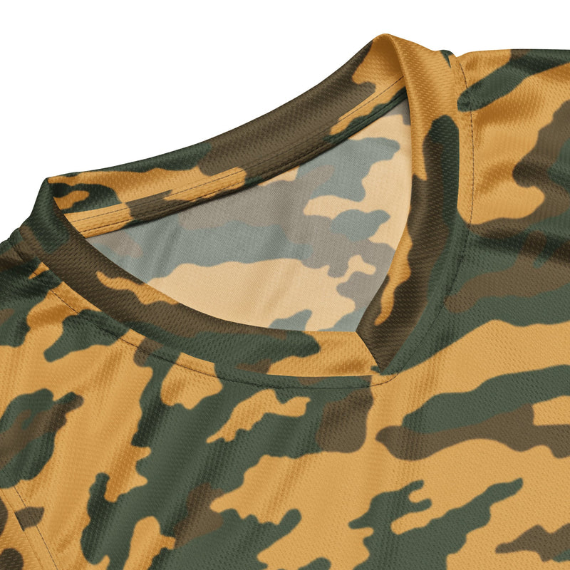 Flora Mountain Russian CAMO Unisex Basketball Jersey