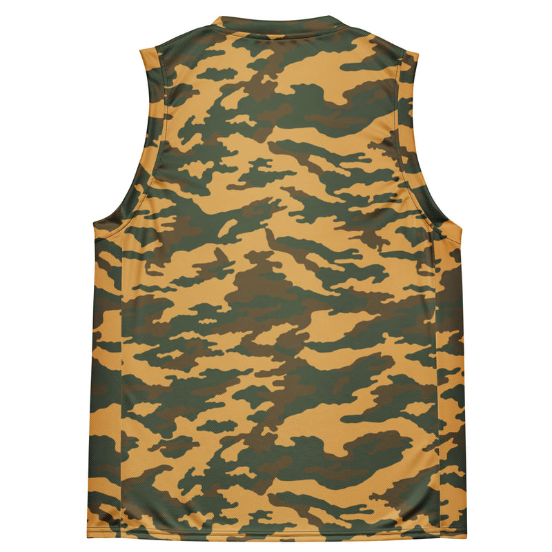 Flora Mountain Russian CAMO Unisex Basketball Jersey