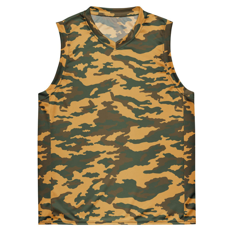Flora Mountain Russian CAMO Unisex Basketball Jersey