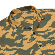 Flora Mountain Russian CAMO Unisex Short-Sleeve Button Shirt - Button-Up