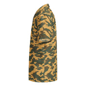 Flora Mountain Russian CAMO Unisex Short-Sleeve Button Shirt - Button-Up