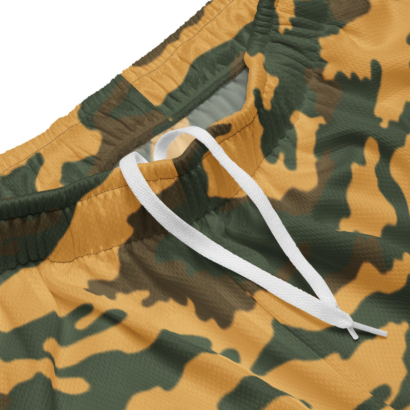 Flora Mountain Russian CAMO Unisex Mesh Shorts