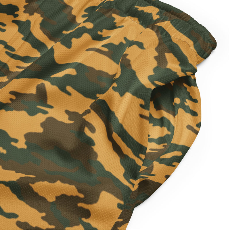 Flora Mountain Russian CAMO Unisex Mesh Shorts