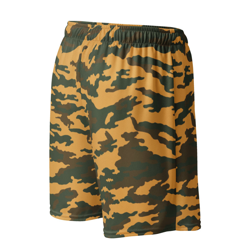 Flora Mountain Russian CAMO Unisex Mesh Shorts