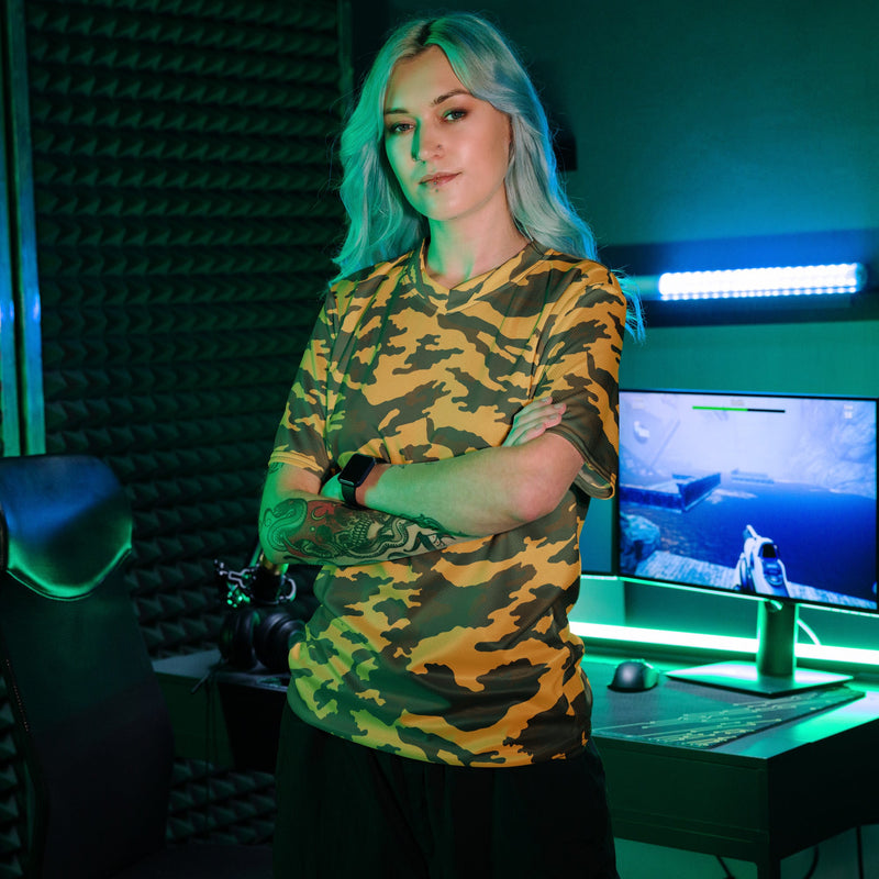 Flora Mountain Russian CAMO Unisex Sports Jersey