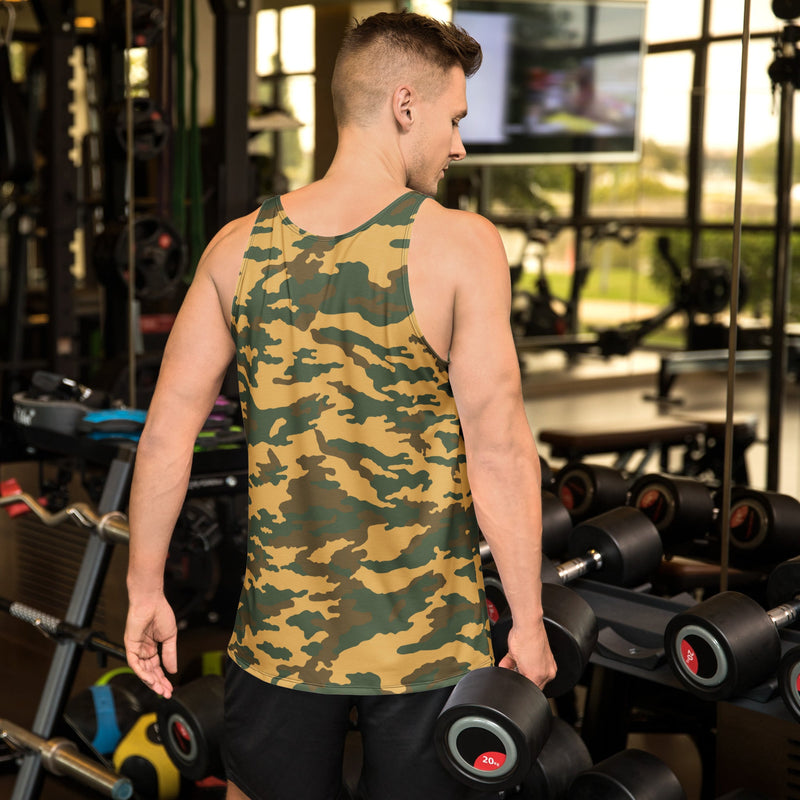 Flora Mountain Russian CAMO Unisex Tank Top - Shirt