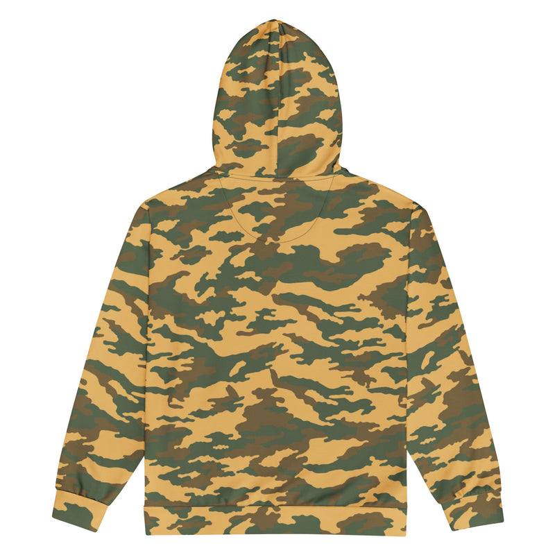 Flora Mountain Russian CAMO Unisex Zip Hoodie