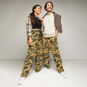 Flora Mountain Russian CAMO Unisex Wide-Leg Joggers - 2XS