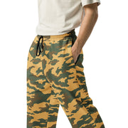 Flora Mountain Russian CAMO Unisex Wide-Leg Joggers