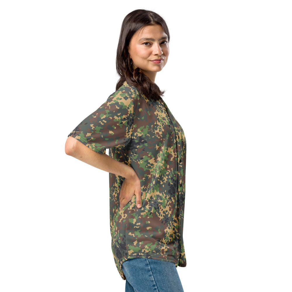 Russian Fracture (IZLOM) Woodland CAMO baseball jersey - Unisex Baseball Jersey