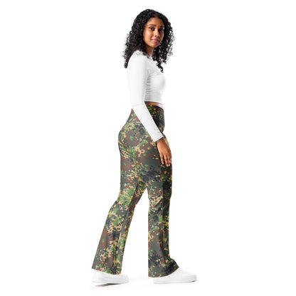 Russian Fracture (IZLOM) Woodland CAMO Flare leggings - Womens Leggings