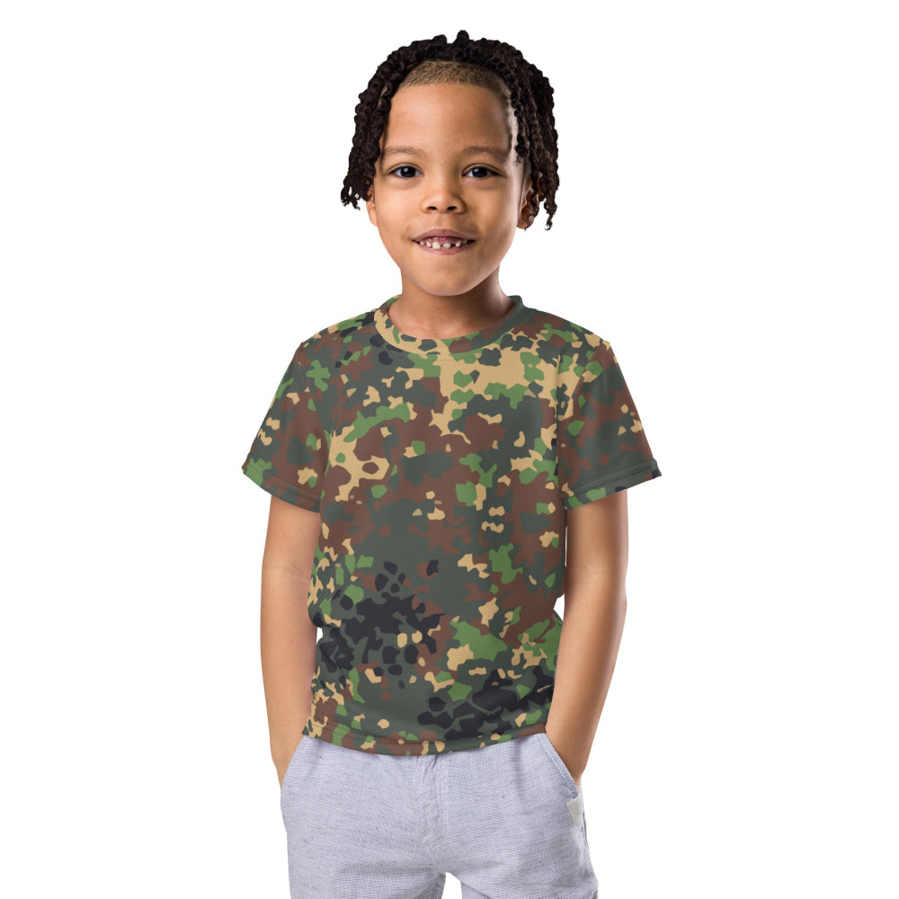 Russian Fracture (IZLOM) Woodland CAMO Kids crew neck t-shirt - 2T - Crew Neck T-shirt