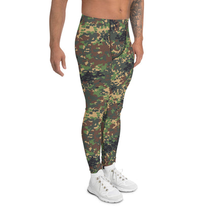 Russian Fracture (IZLOM) Woodland CAMO Men’s Leggings - Mens