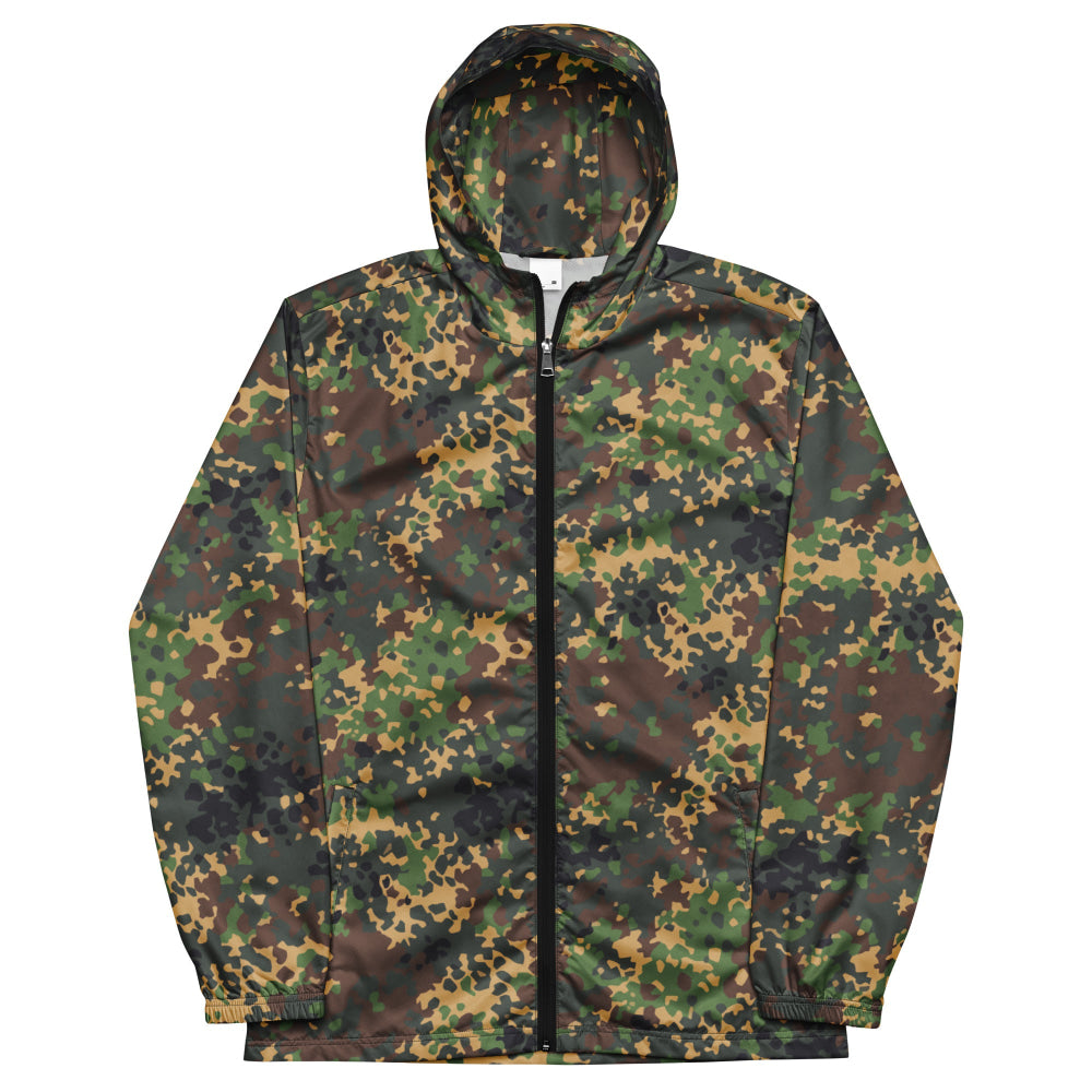 Russian Fracture (IZLOM) Woodland CAMO Men’s windbreaker - Mens Windbreaker