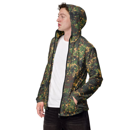 Russian Fracture (IZLOM) Woodland CAMO Men’s windbreaker - XS - Mens Windbreaker