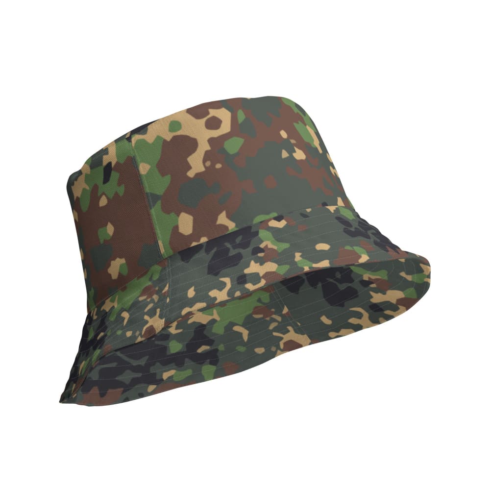 Russian Fracture (IZLOM) Woodland CAMO Reversible bucket hat