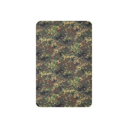 Russian Fracture (IZLOM) Woodland CAMO Sherpa blanket