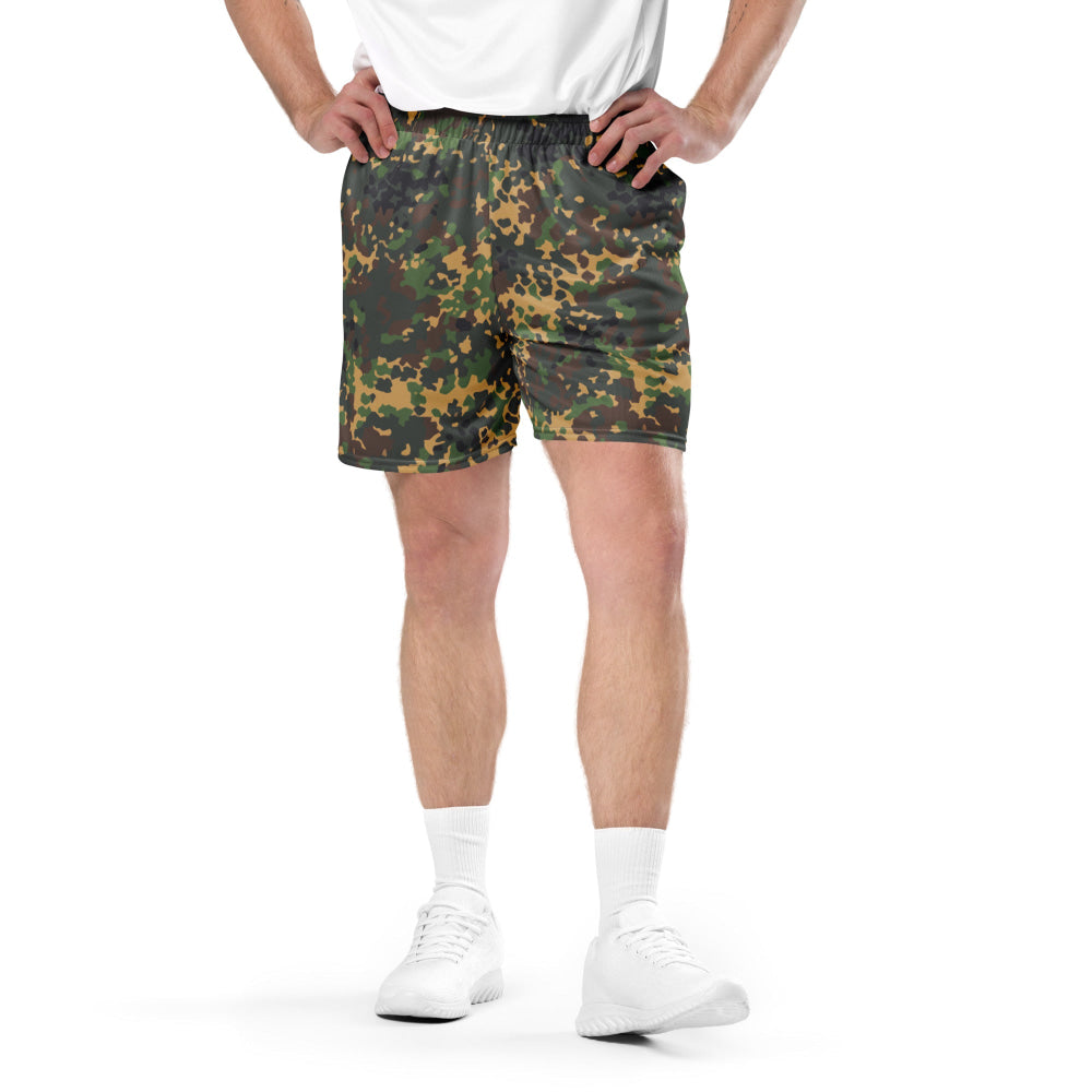 Russian Fracture (IZLOM) Woodland CAMO Unisex mesh shorts - Mesh Shorts