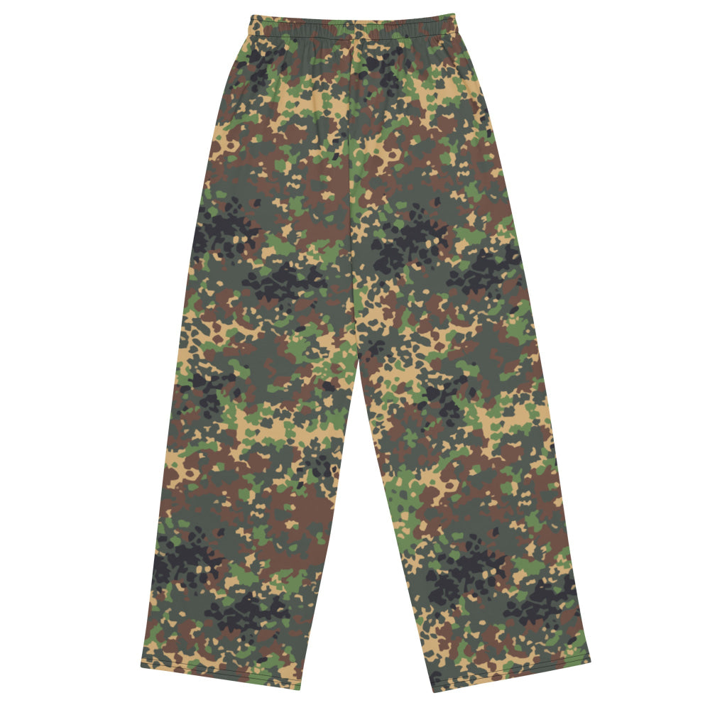 Russian Fracture (IZLOM) Woodland CAMO unisex wide-leg pants - Unisex Wide-Leg Pants