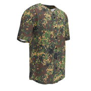 Izlom Fracture Woodland Russian CAMO Unisex Baseball Jersey