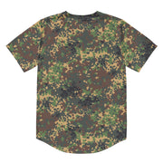 Izlom Fracture Woodland Russian CAMO Unisex Baseball Jersey