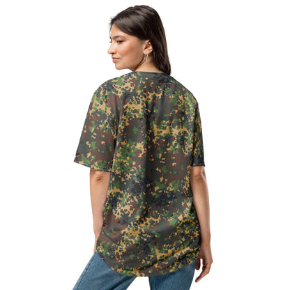 Russian IZLOM Fracture Woodland CAMO baseball jersey - Baseball Jerseys