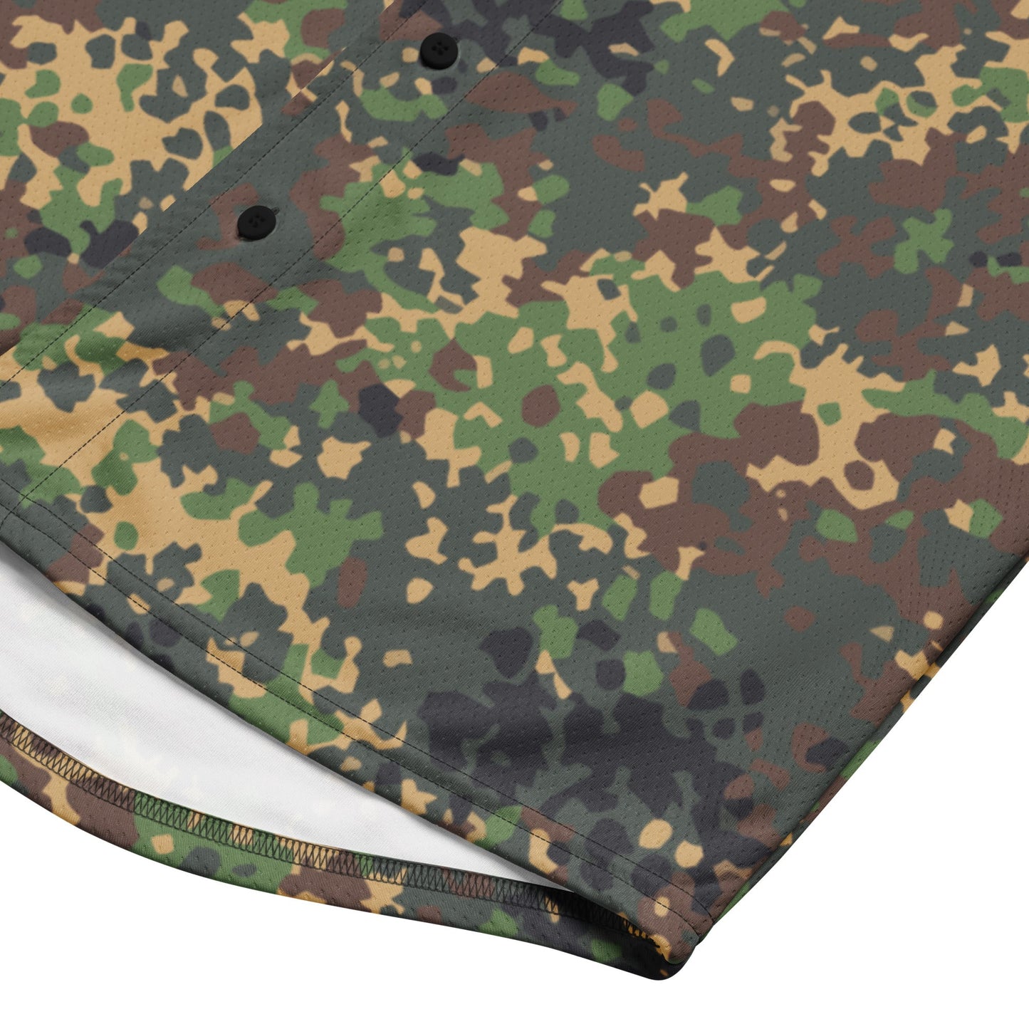 Russian IZLOM Fracture Woodland CAMO baseball jersey - Baseball Jerseys