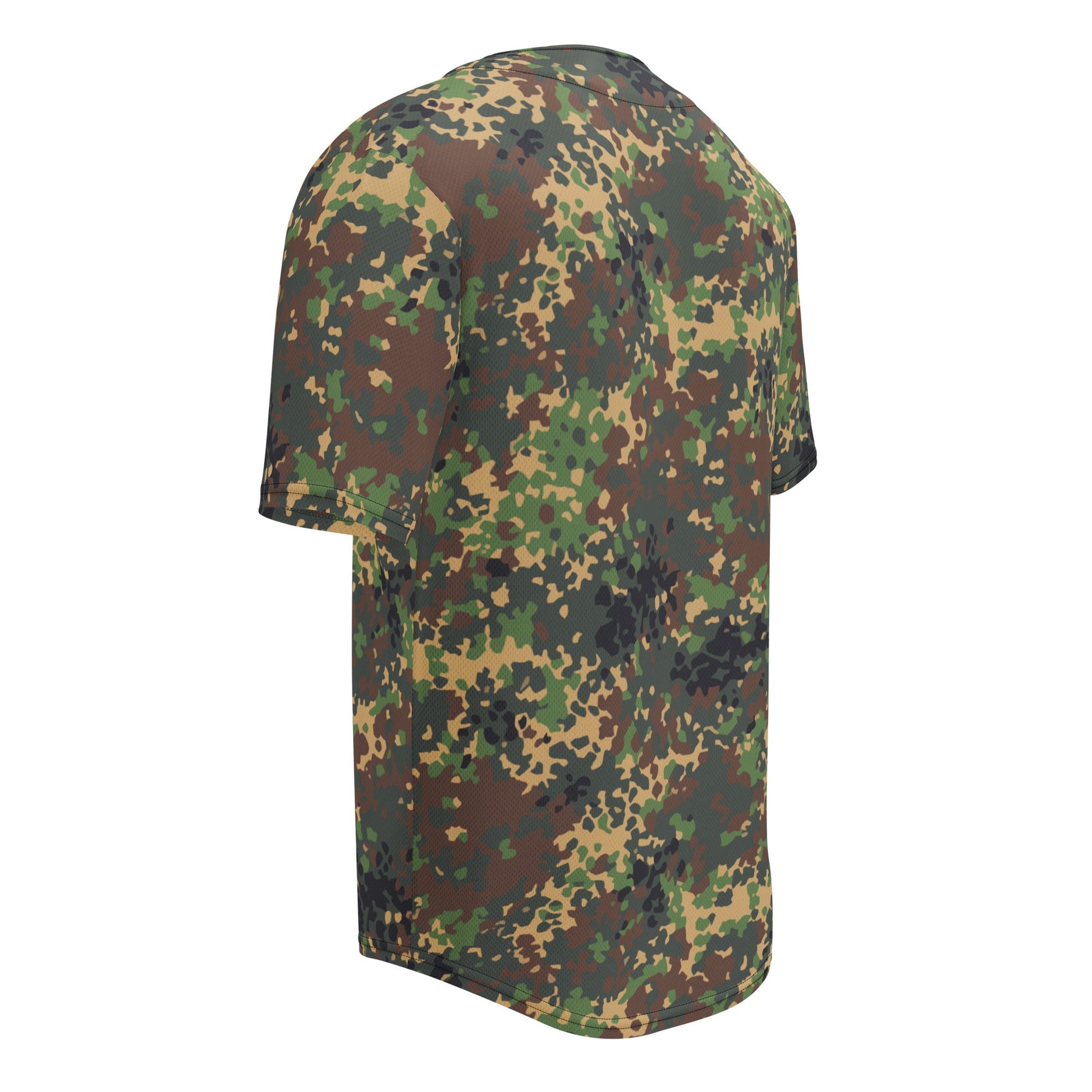 Russian IZLOM Fracture Woodland CAMO baseball jersey - Baseball Jerseys