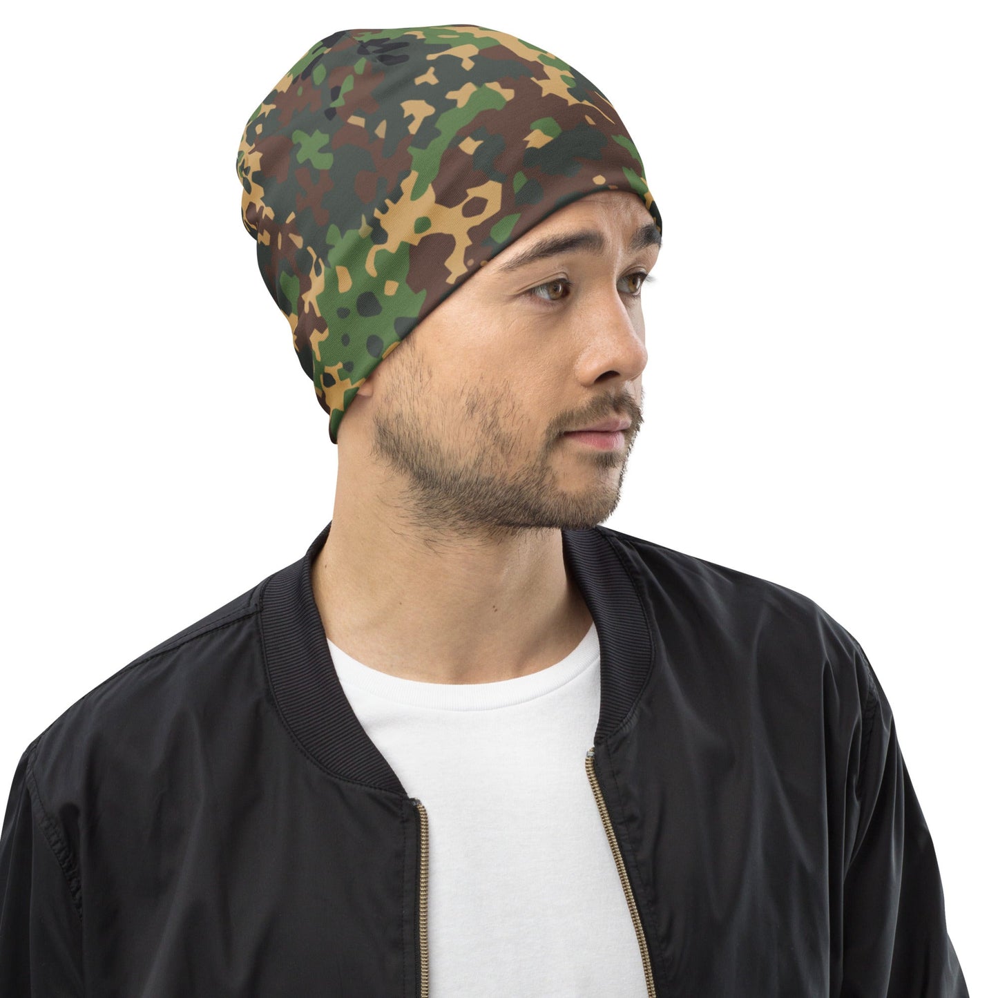 Russian IZLOM Fracture Woodland CAMO Beanie Beanies