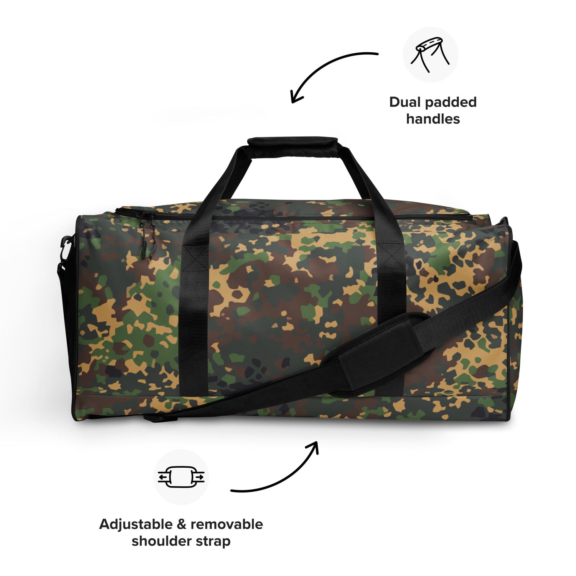 Russian IZLOM Fracture Woodland CAMO Duffle bag - Bags