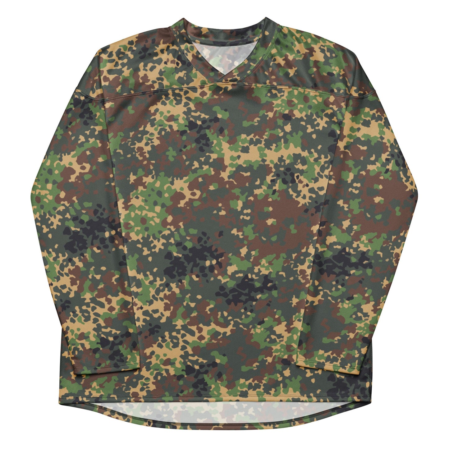 Russian IZLOM Fracture Woodland CAMO Unisex Hockey Fan Jersey