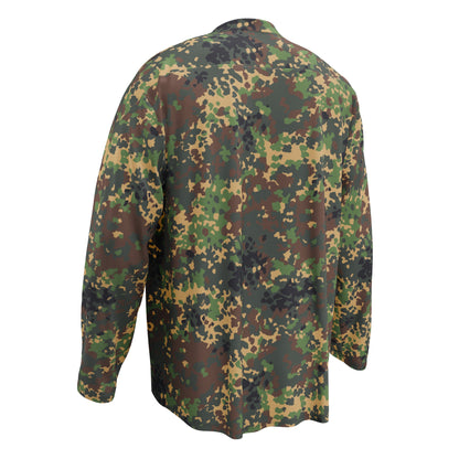Russian IZLOM Fracture Woodland CAMO Unisex Hockey Fan Jersey