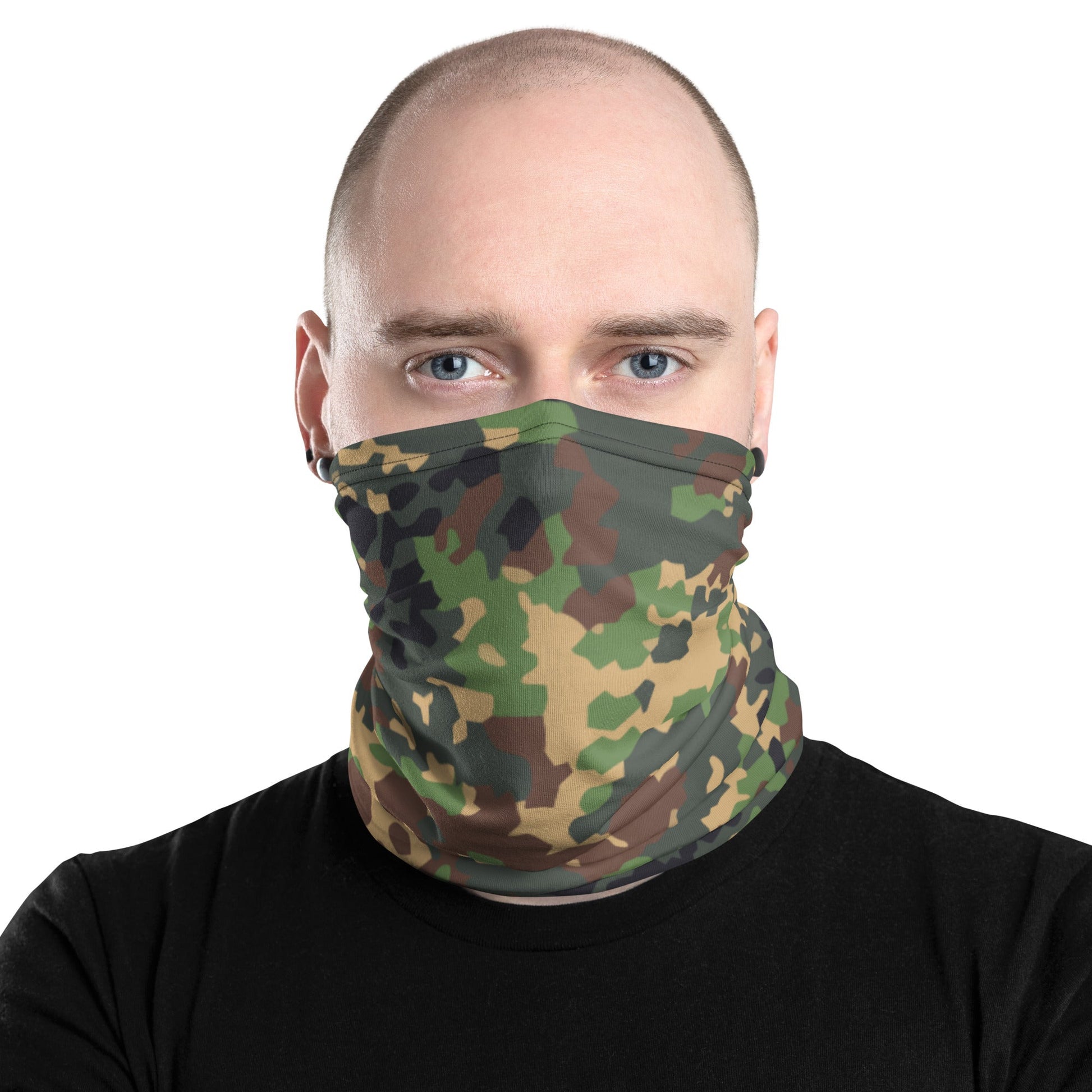 Russian IZLOM Fracture Woodland CAMO Neck Gaiter Gaiters