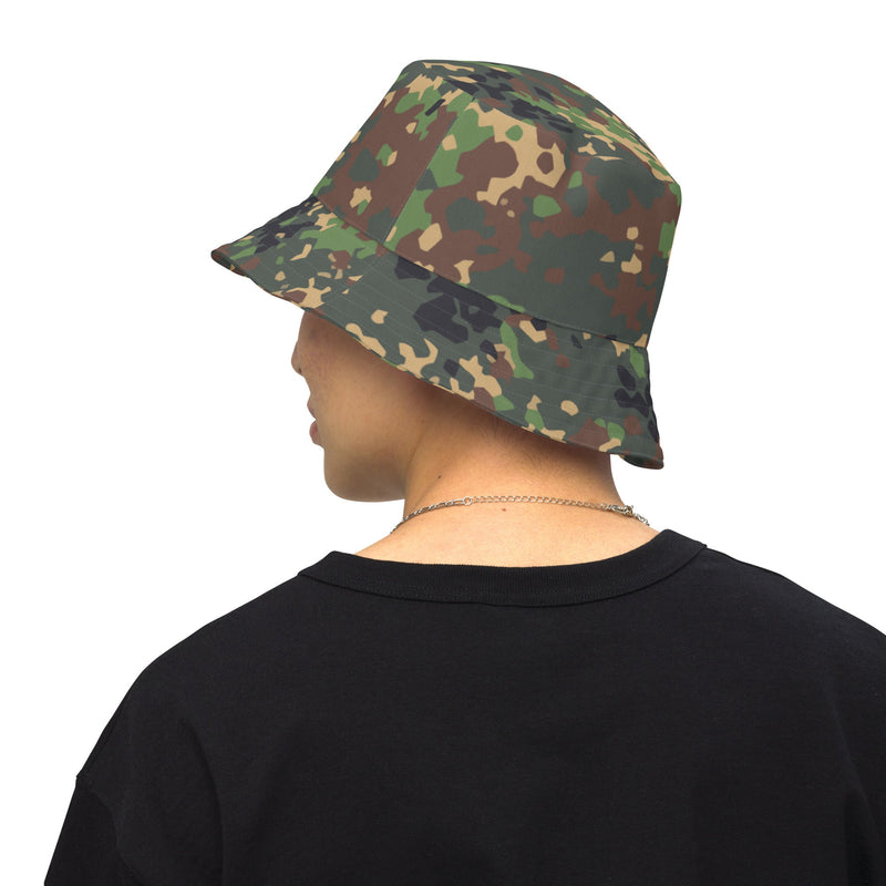 Izlom Fracture Woodland Russian CAMO Reversible Bucket Hat - Head