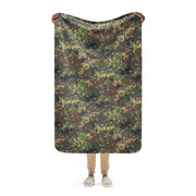 Izlom Fracture Woodland Russian CAMO Sherpa Blanket - 37″×57″