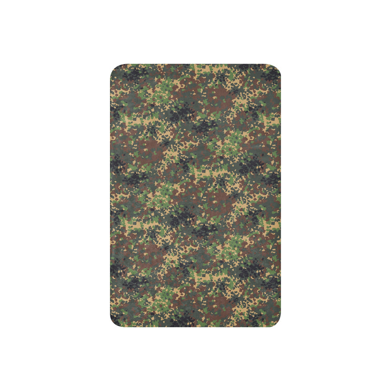 Izlom Fracture Woodland Russian CAMO Sherpa Blanket