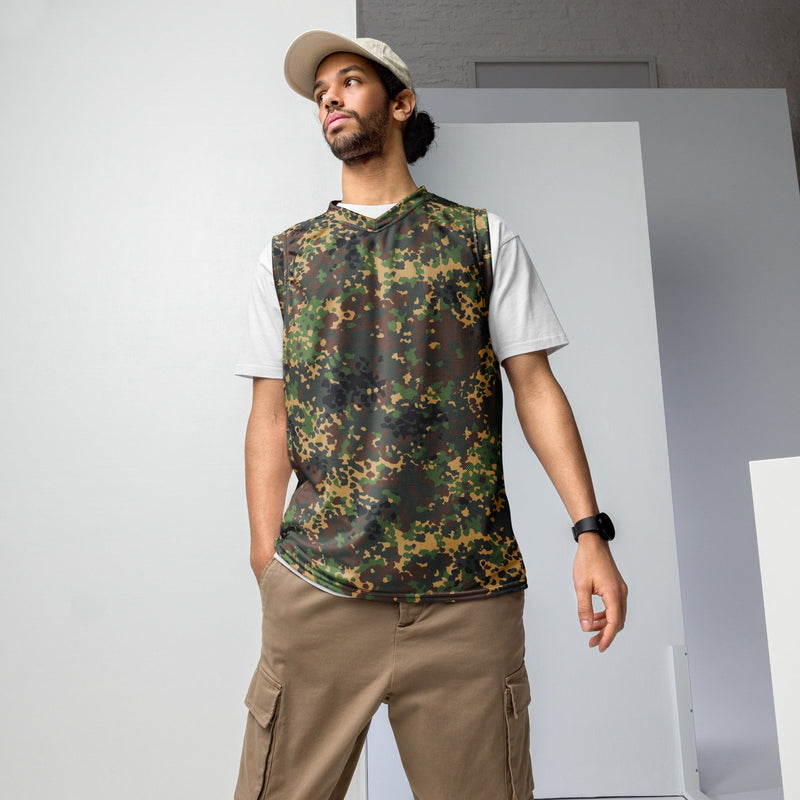 Izlom Fracture Woodland Russian CAMO Unisex Basketball Jersey - 2XS