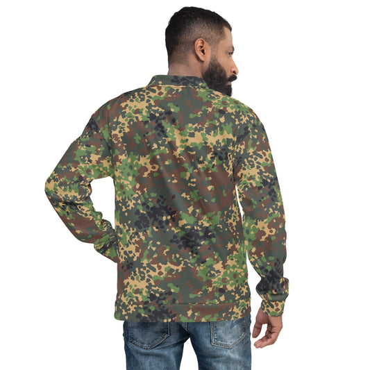 Russian IZLOM Fracture Woodland CAMO Unisex Bomber Jacket - Jackets