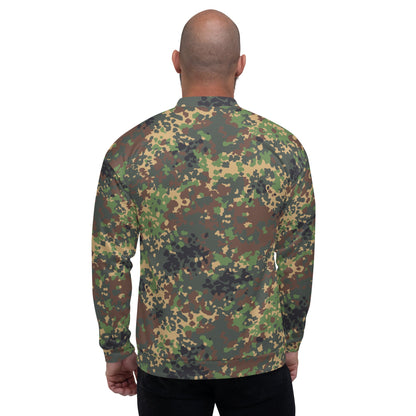 Russian IZLOM Fracture Woodland CAMO Unisex Bomber Jacket - Jackets