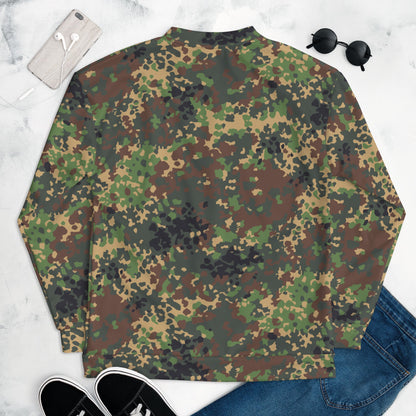 Russian IZLOM Fracture Woodland CAMO Unisex Bomber Jacket - Jackets
