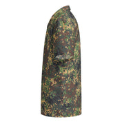 Izlom Fracture Woodland Russian CAMO Unisex Short-Sleeve Button Shirt - Button-Up