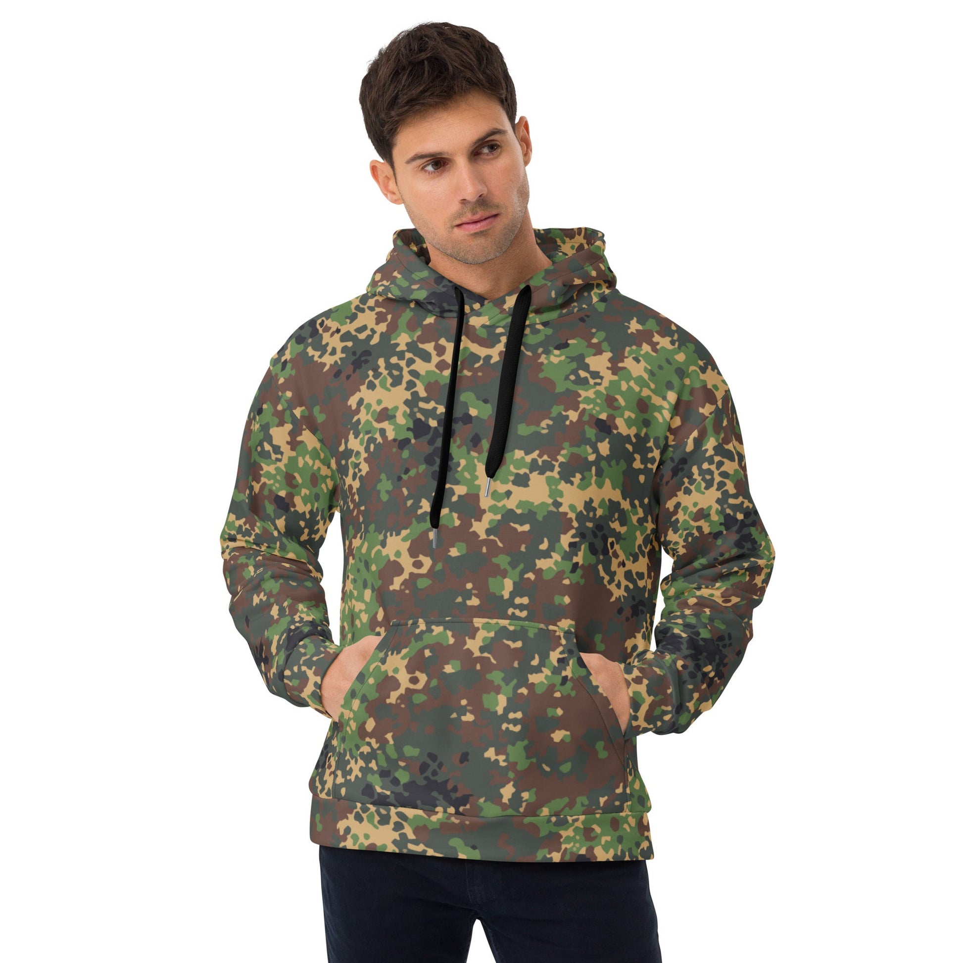 Russian IZLOM Fracture Woodland CAMO Unisex Hoodie - 2XS