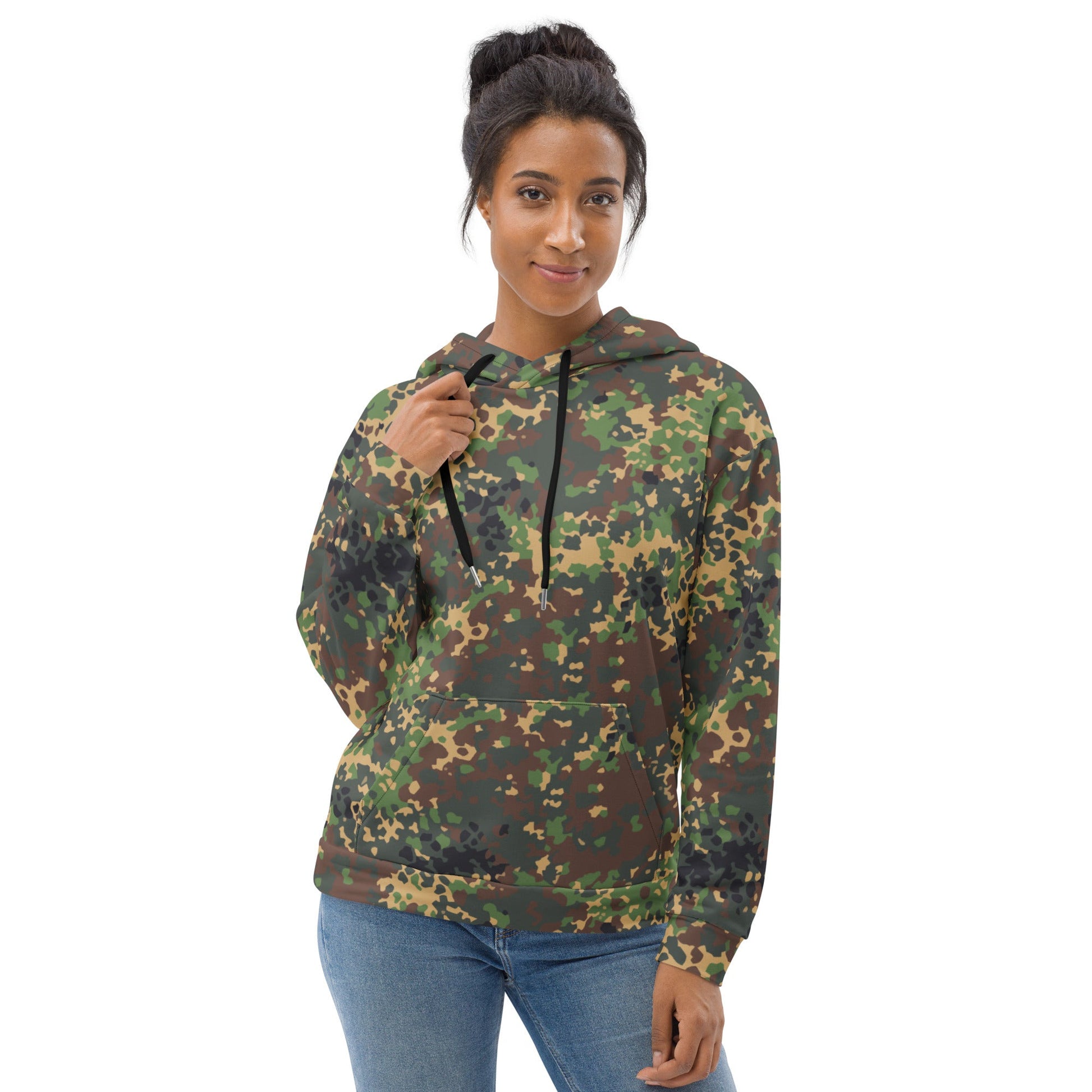 Russian IZLOM Fracture Woodland CAMO Unisex Hoodie