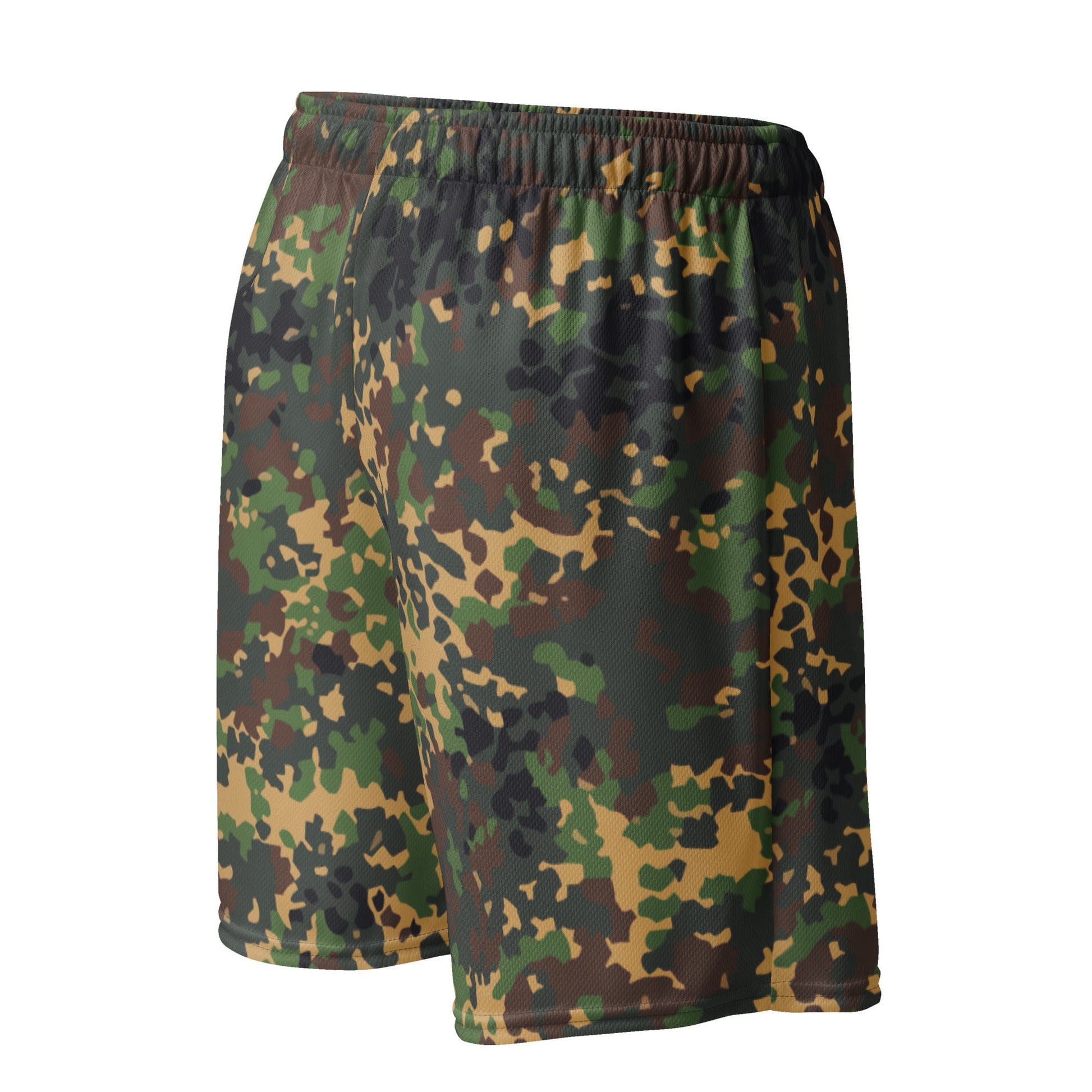 Russian IZLOM Fracture Woodland CAMO Unisex Mesh Shorts