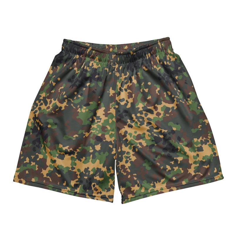 Izlom Fracture Woodland Russian CAMO Unisex Mesh Shorts - 2XS
