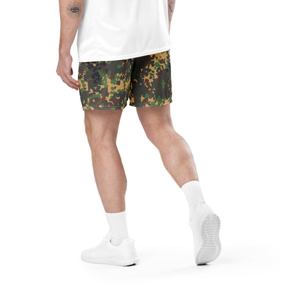 Russian IZLOM Fracture Woodland CAMO Unisex Mesh Shorts