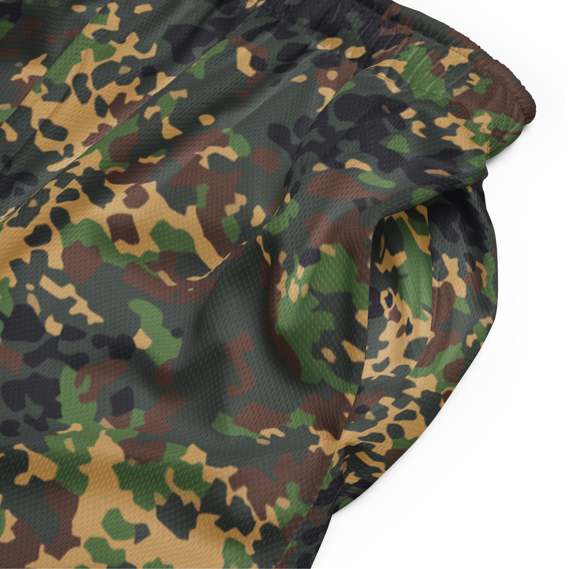 Russian IZLOM Fracture Woodland CAMO Unisex Mesh Shorts