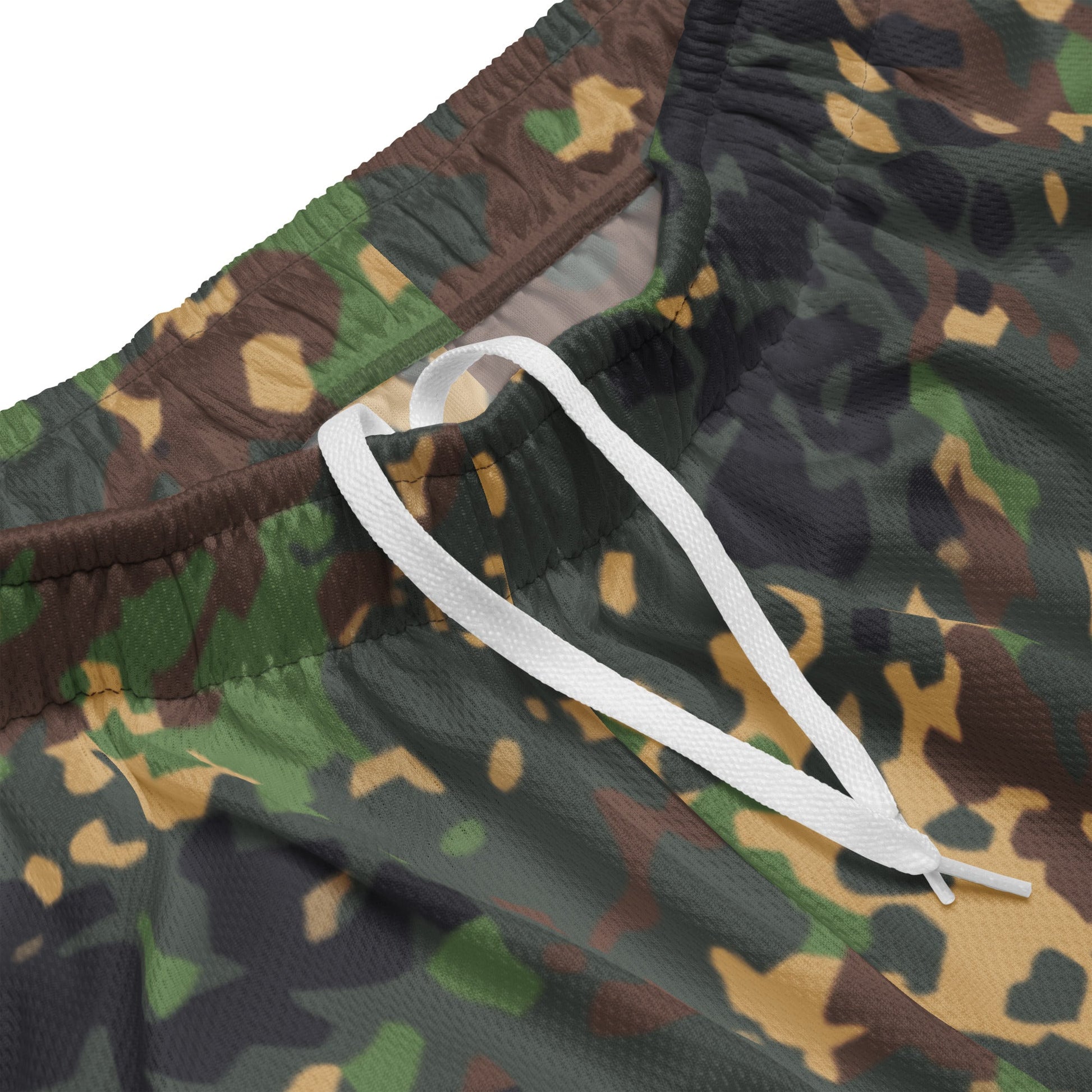 Russian IZLOM Fracture Woodland CAMO Unisex Mesh Shorts