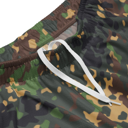 Russian IZLOM Fracture Woodland CAMO Unisex Mesh Shorts